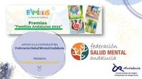 Apoyo del CATS a la Candidatura de la Federación de Salud Mental Andaluza en los Premios "Familias Andaluzas 2022"
