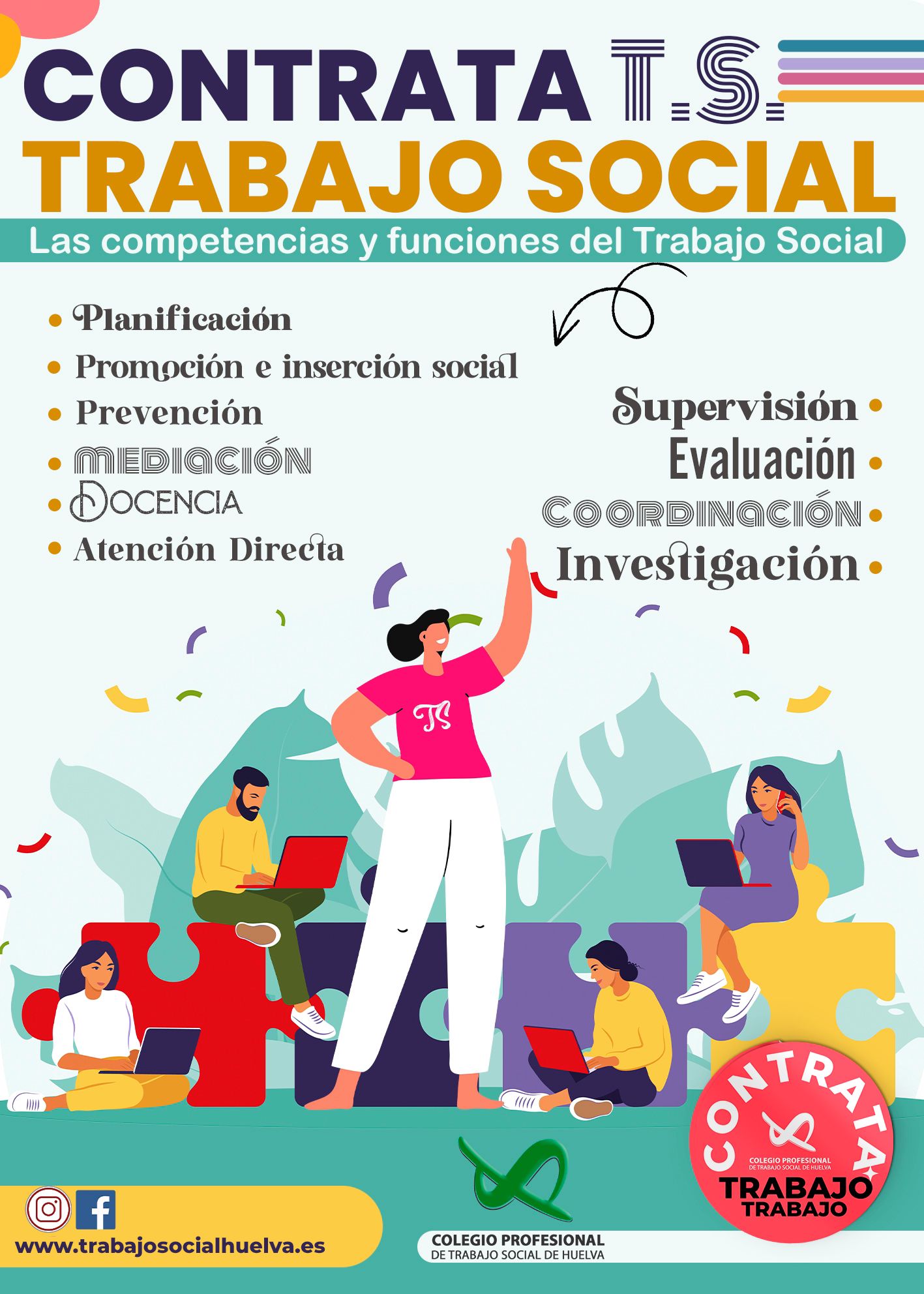 CAMPAÑA "CONTRATA T.S.": ¿QUÉ ES EL TRABAJO SOCIAL?