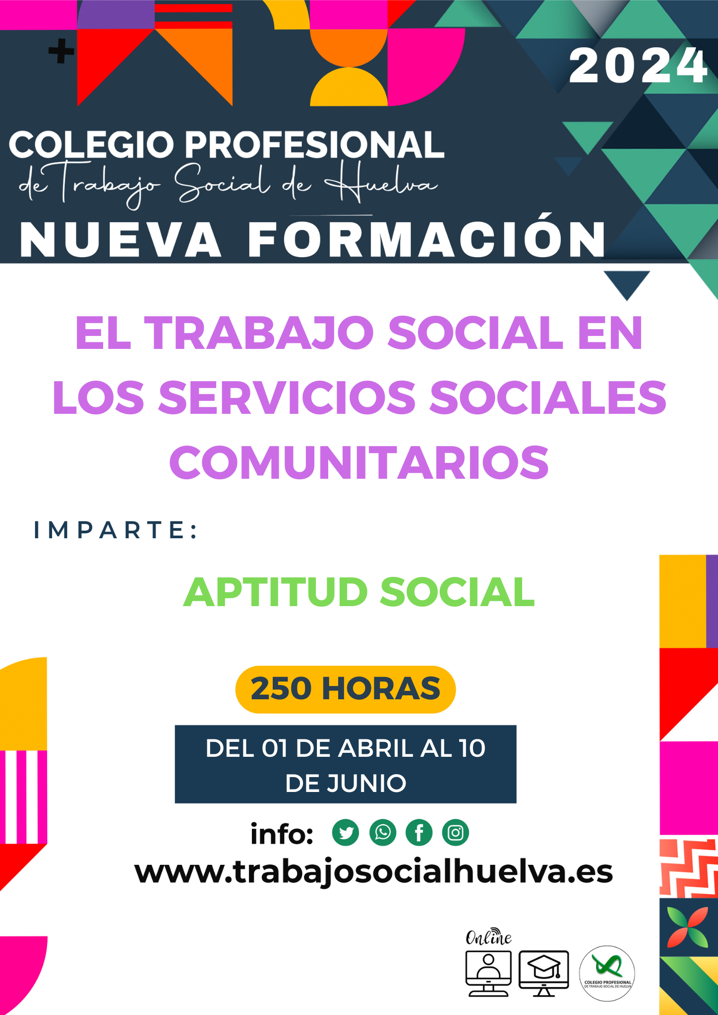 ACCIÓN FORMATIVA: "EL TRABAJO SOCIAL EN LOS SERVICIOS SOCIALES COMUNITARIOS"