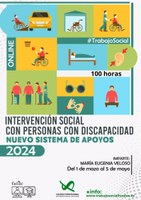 ACCIÓN FORMATIVA: "INTERVENCIÓN SOCIAL CON PERSONAS CON DISCAPACIDAD. NUEVO SISTEMA DE APOYOS"