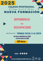 ACCIÓN FORMATIVA: “DEPENDENCIA VS DISCAPACIDAD”