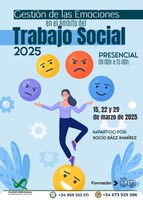 ACCIÓN FORMATIVA “GESTIÓN DE LAS EMOCIONES EN EL ÁMBITO DEL TRABAJO SOCIAL”