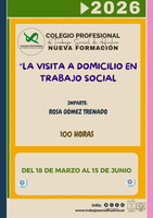 Acción formativa: “La visita a domicilio en Trabajo Social”
