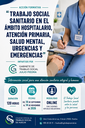 ACCIÓN FORMATIVA: “TRABAJO SOCIAL SANITARIO EN EL ÁMBITO HOSPITALARIO, ATENCIÓN PRIMARIA, SALUD MENTAL, URGENCIAS Y EMERGENCIAS”