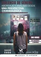 ACCIÓN FORMATIVA: “VIOLENCIA DE GÉNERO. ABORDAJE Y ANÁLISIS DESDE UNA PERSPECTIVA CRIMINOLÓGICA”