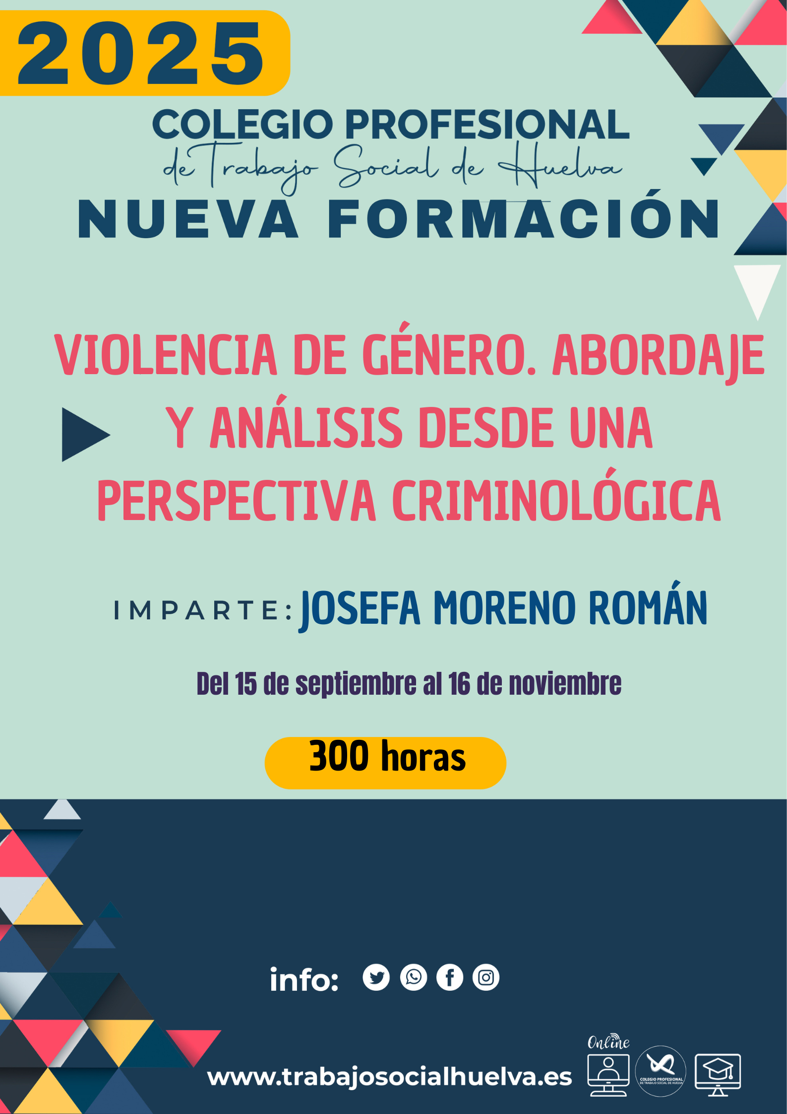 ACCIÓN FORMATIVA: “VIOLENCIA DE GÉNERO. ABORDAJE Y ANÁLISIS DESDE UNA PERSPECTIVA CRIMINOLÓGICA”