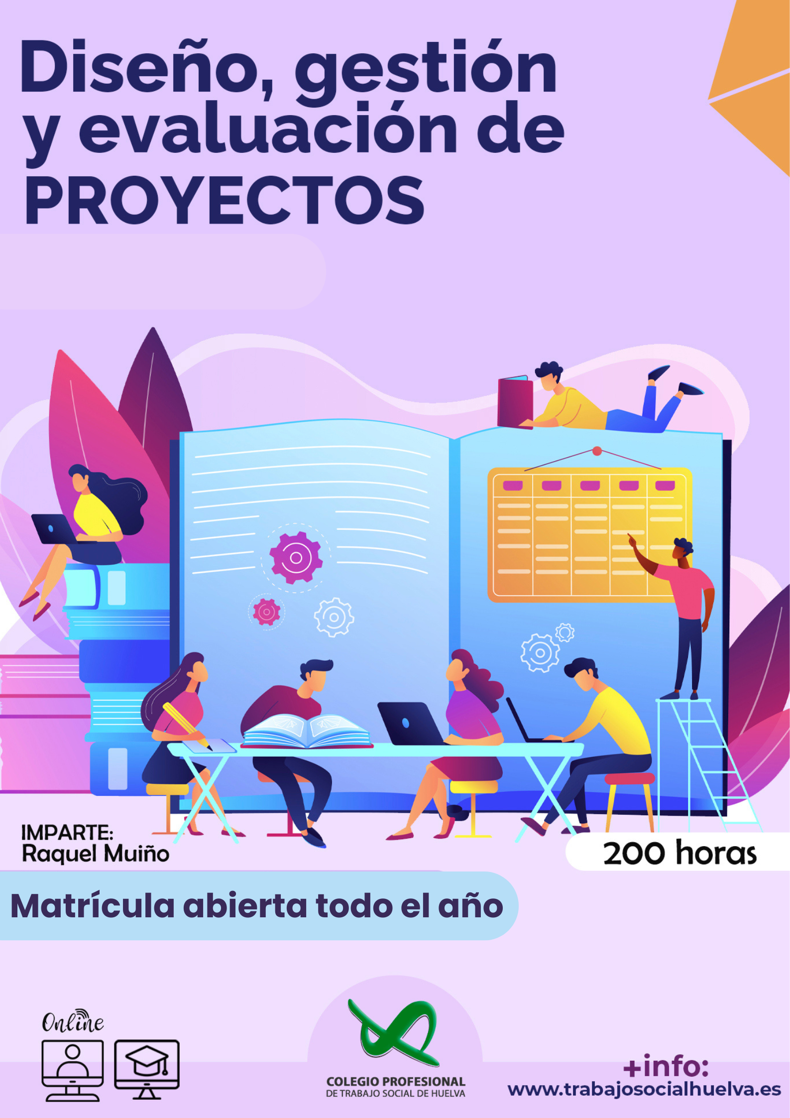 Acción formativa: "Diseño, gestión y evaluación de proyectos sociales"