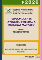 Acción formativa: "Especialista en atención integral a personas mayores"