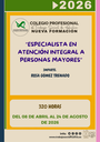 Acción formativa: "Especialista en atención integral a personas mayores"