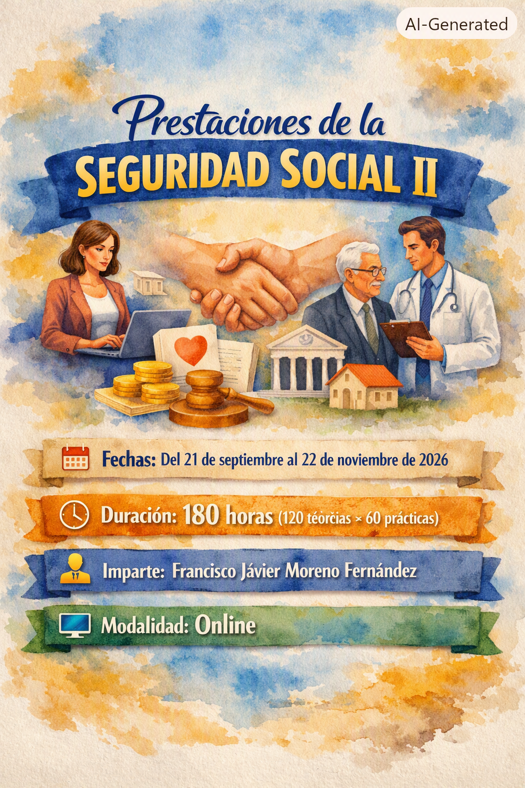 ACCIÓN FORMATIVA: "PRESTACIONES DE LA SEGURIDAD SOCIAL II"