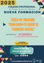 CICLO DE TALLERES: "EMOCIONA-TE DESDE EL TRABAJO SOCIAL"