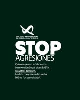 MANIFIESTO DEL COLEGIO PROFESIONAL DE HUELVA ANTE LA AGRESIÓN SUFRIDA POR UNA EDUCADORA EN UN CENTRO DE MENORES