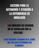 PREOCUPACIÓN POR LA SITUACIÓN DEL SISTEMA PARA LA AUTONOMÍA Y ATENCIÓN A LA DEPENDENCIA EN ANDALUCÍA