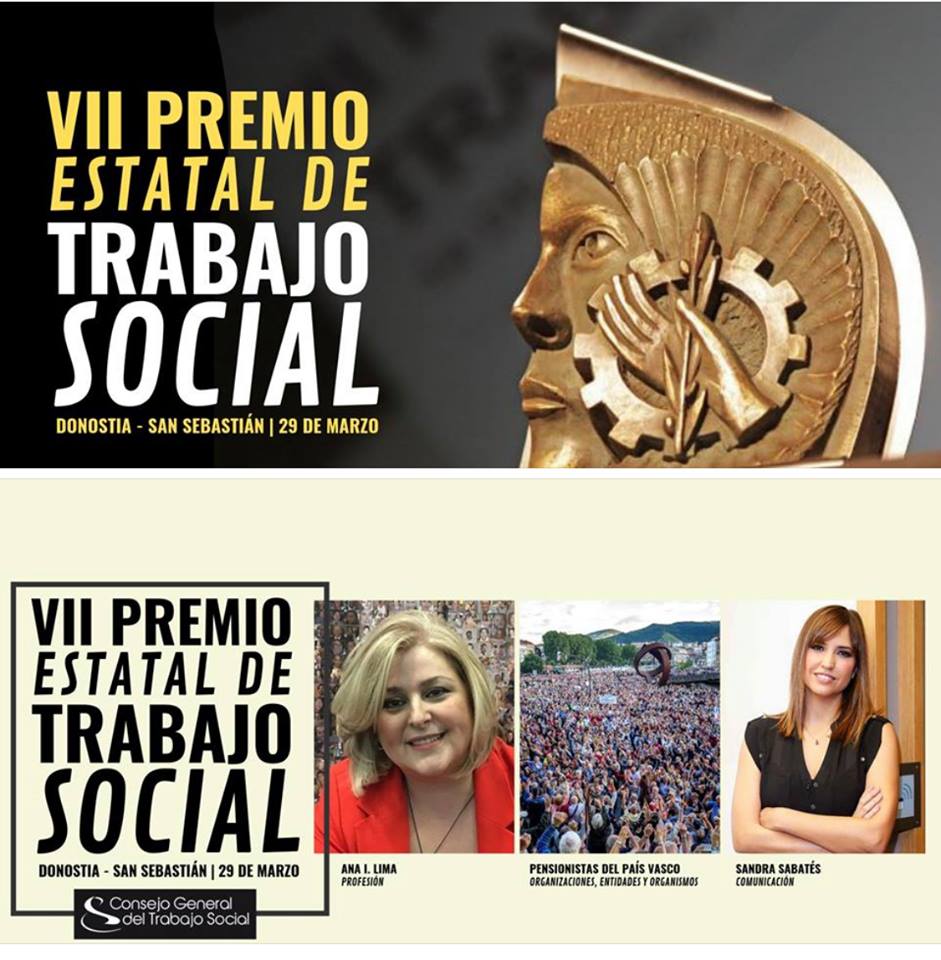 VII EDICIÓN DE LOS PREMIOS ESTATALES DE TRABAJO SOCIAL