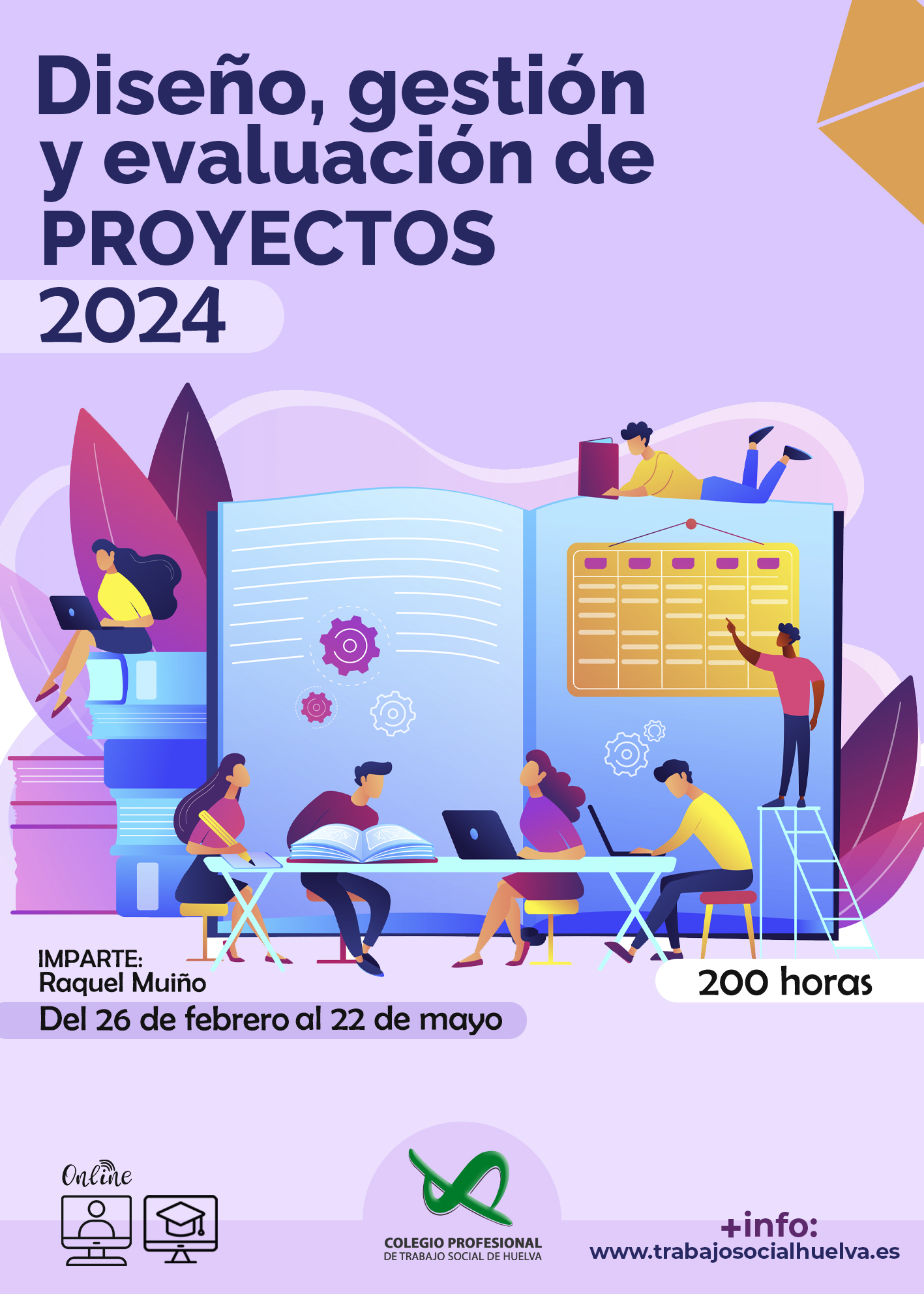 ACCIÓN FORMATIVA: "DISEÑO, GESTIÓN Y EVALUACIÓN DE PROYECTOS SOCIALES"