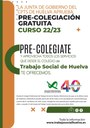 LA JUNTA DE GOBIERNO DEL CPTS DE HUELVA APRUEBA LA PRE-COLEGIACIÓN GRATUITA PARA EL CURSO 2022-2023